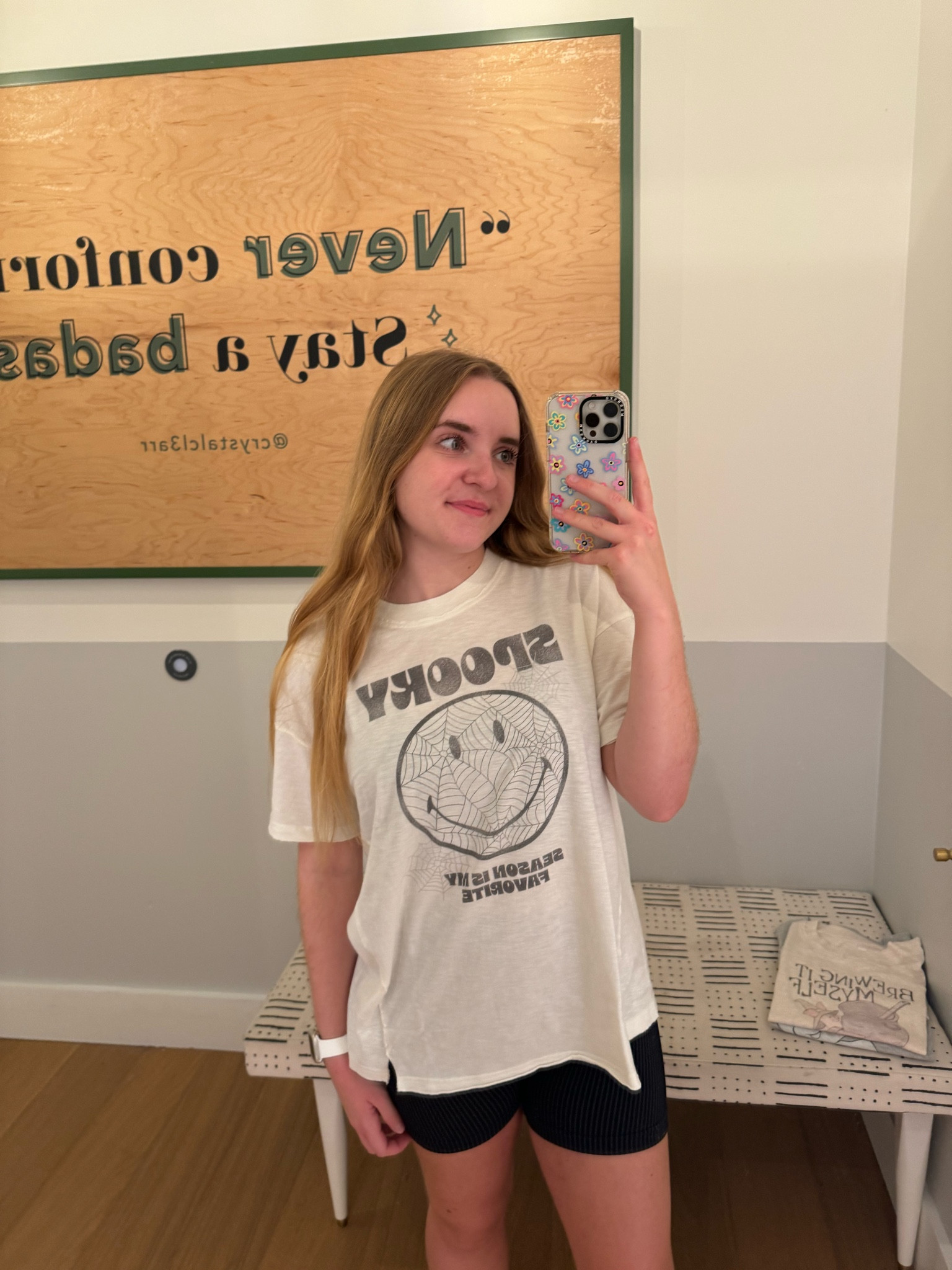 this spooky tshirt from aerie is so fun for Halloween and fall and I love it! 👻 I’m wearing a size small for reference!

#LTKHoliday #LTKSeasonal #LTKHalloween