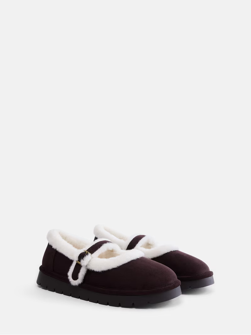 Madden NYC Women's Faux Shearling Lined Mary Jane ShoesW MNYC COZY MJW MNYC COZY MJW MNYC COZY MJ... | Walmart (US)