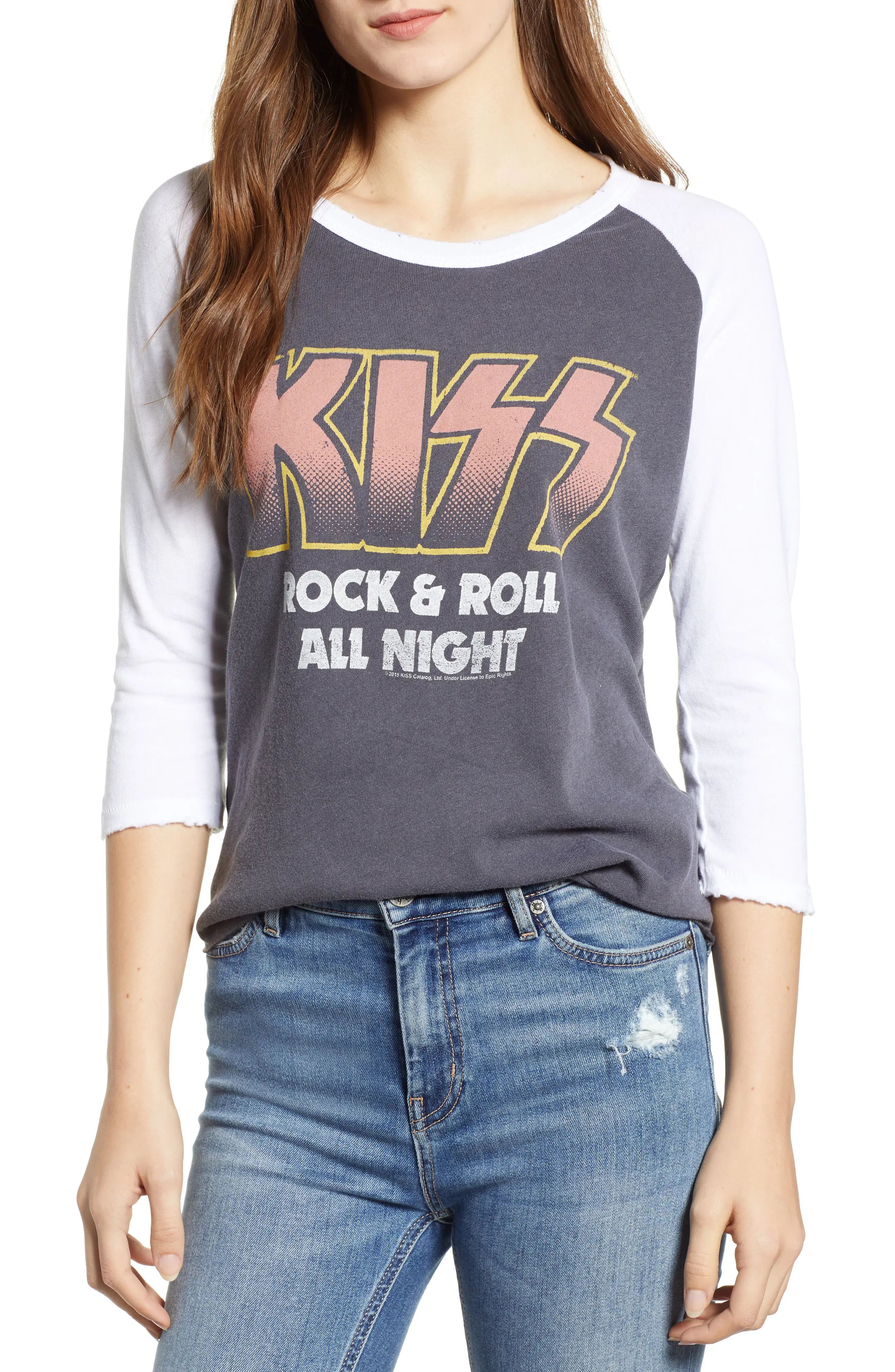 Junk Food KISS Rock & Roll All Night Tee | Nordstrom