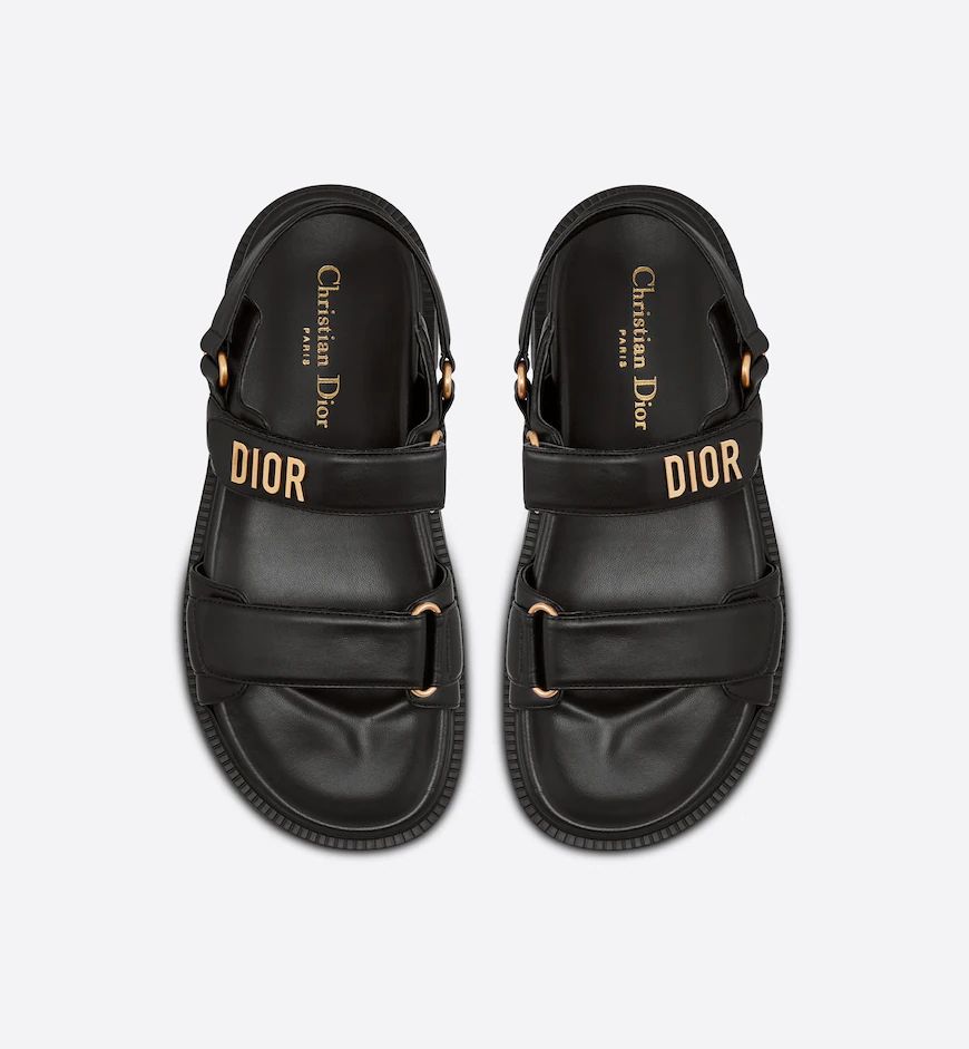 DiorAct Sandal Black Lambskin | DIOR | Dior Beauty (US)