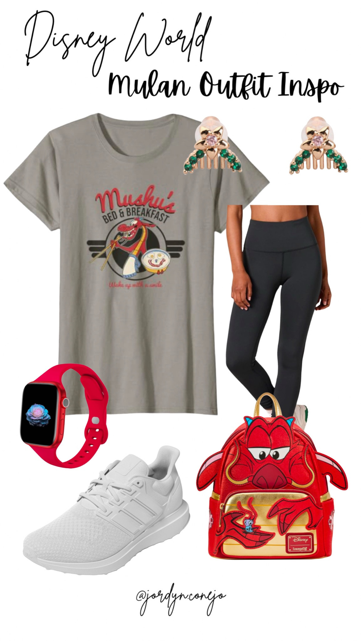 Mulan inspired disney outfit to wear to the parks!
Mukan- disney princess- mushu- disney trip- pack for disney- womens style- womens leggings- white sneakers-chinese blossom flowers- womens casual style- disneyland outfit- disneyworld outfit- theme parks- disney bag

#LTKTravel #LTKMidsize #LTKStyleTip