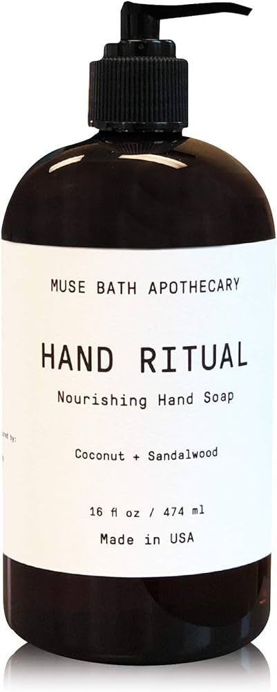 Muse Apothecary Hand Ritual - Aromatic and Nourishing Hand Soap, Infused with Natural Aromatherap... | Amazon (US)