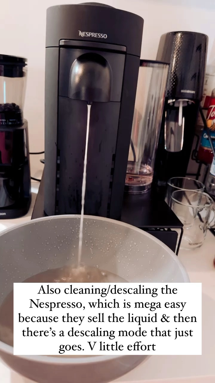 Nespresso descaler! Make sure you use theirs. If you make your own, it can void your warranty! 

#LTKhome #LTKFind #LTKfamily