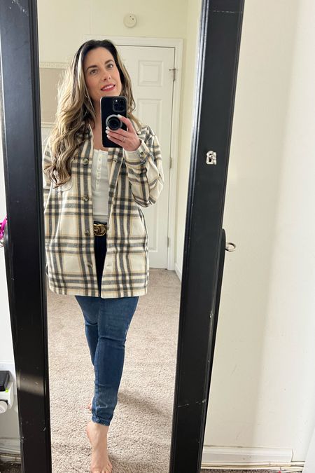 🚨SALE 🚨 Old Navy 
Fall must have over sized Shacket. 30% off at check out. I’m wearing a regular XS comes in petite as well. 

#LTKsalealert #LTKstyletip #LTKfindsunder50