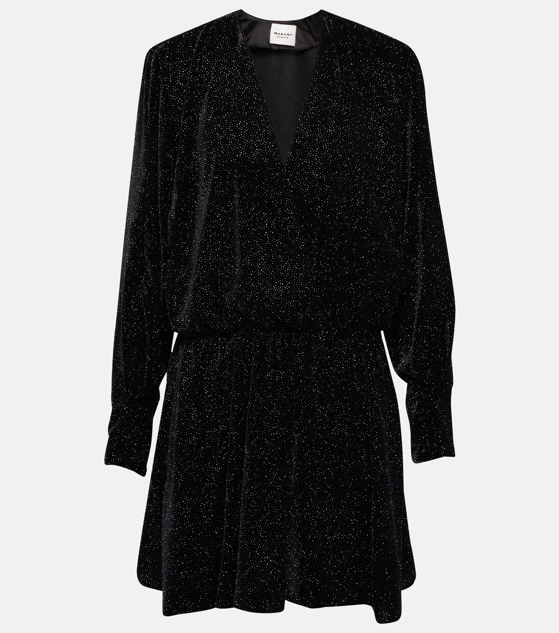 Alexane glitter velvet minidress | Mytheresa (UK)