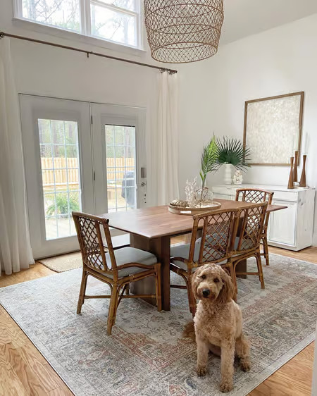 Silver Florid Dreams 10' x 14' Area Rug | Rugs USA