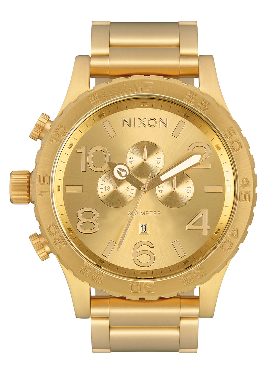 51-30 Chrono Watch | All Gold | Men's Stainless Steel | Nixon (US & Canada)