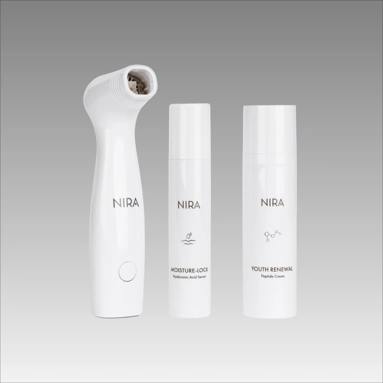 NIRA Pro+ Laser & Skincare Bundle | Most Powerful Anti-Aging Trio | NIRA