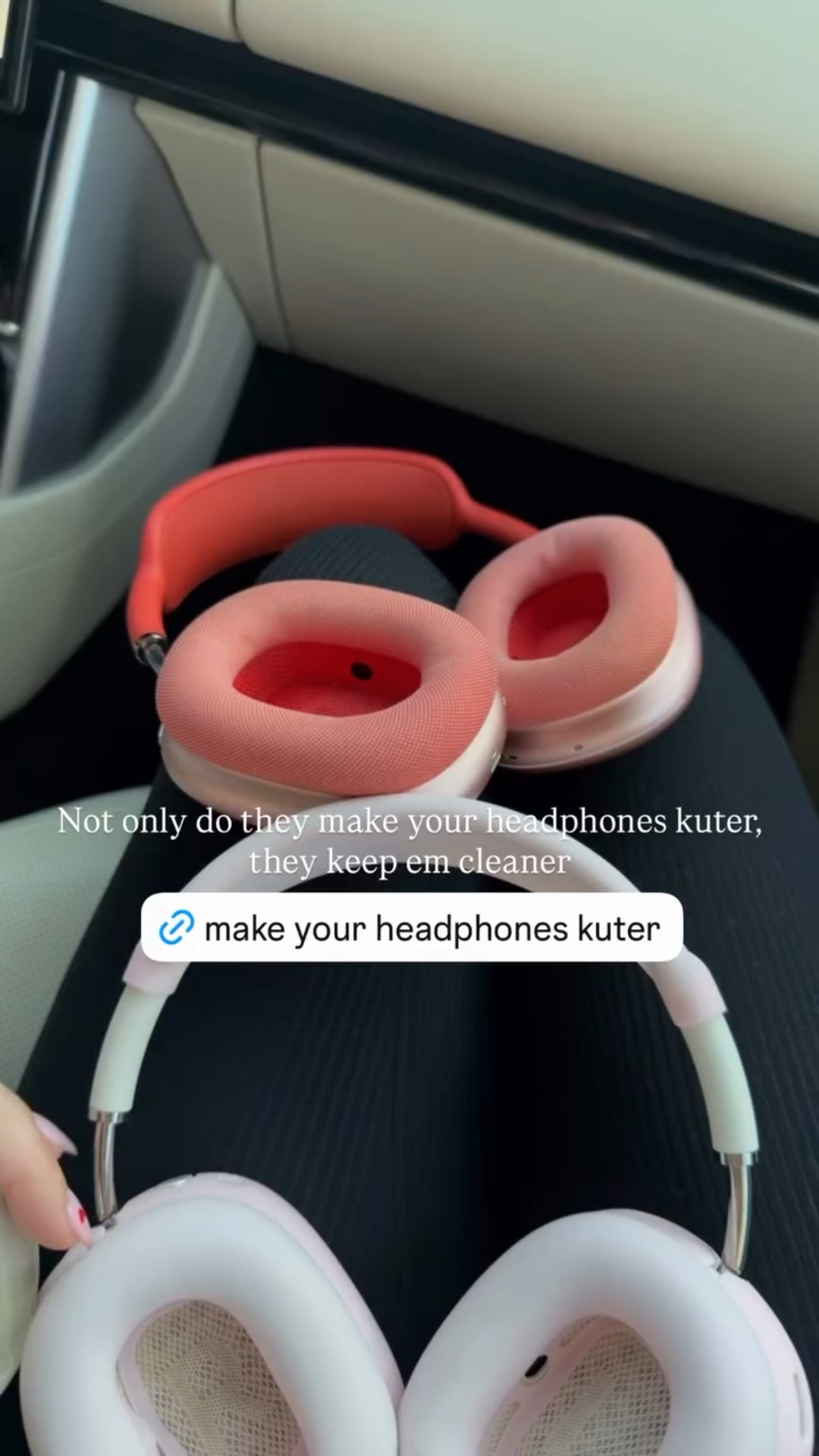 Not only do they make your headphones kuter, they keep em cleaner