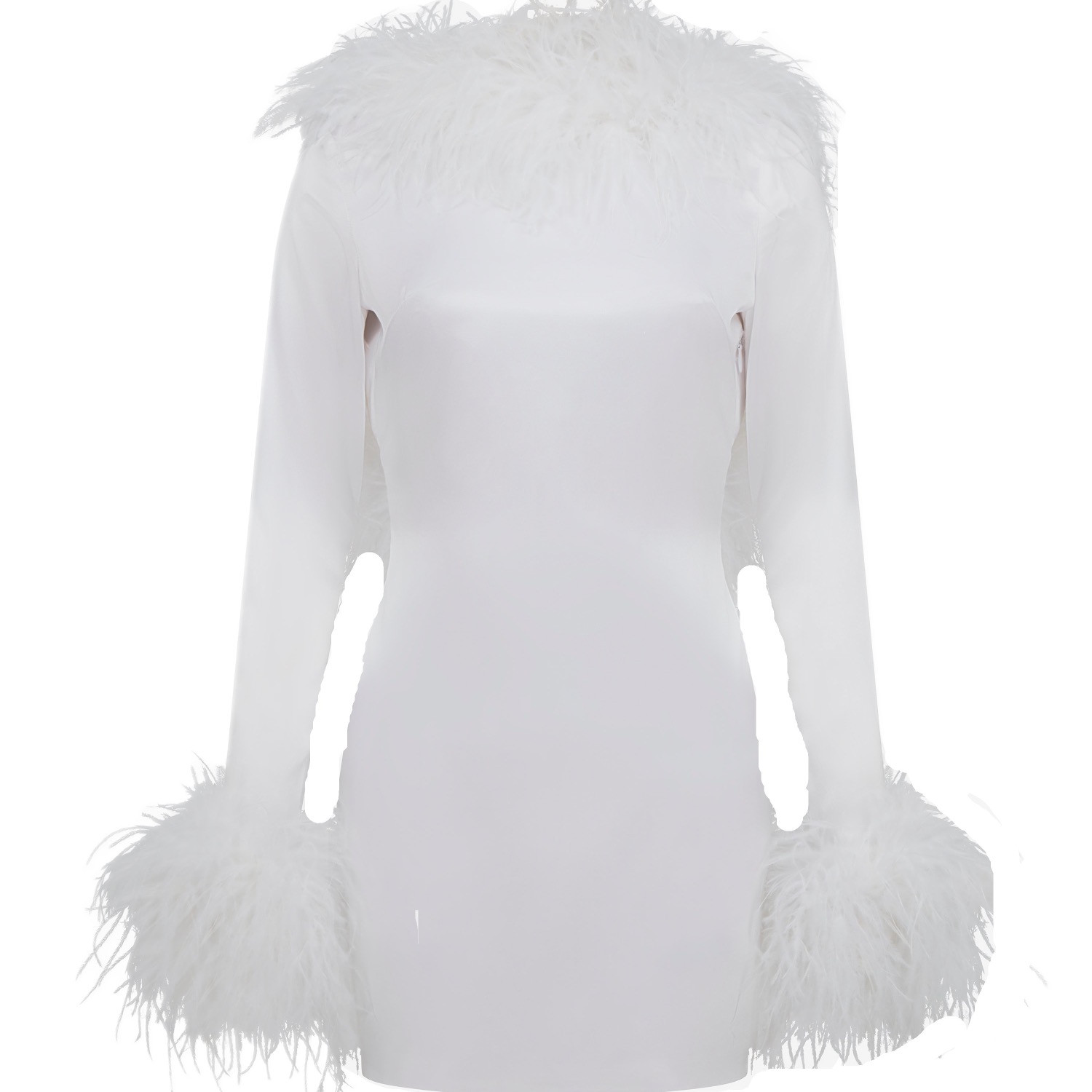 Carla Dress - White | Wolf & Badger (US)