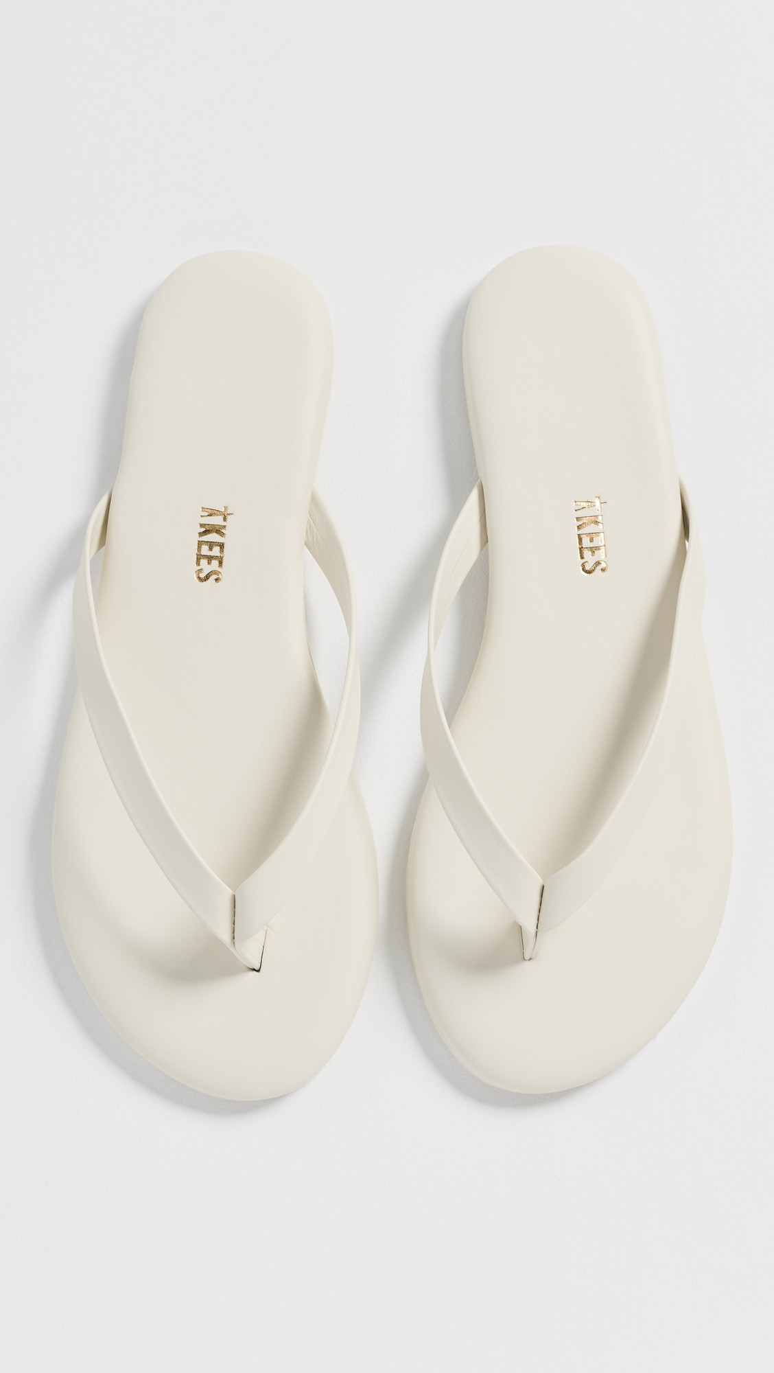 TKEES The Boyfriend Sandals Cream 5 | Shopbop
