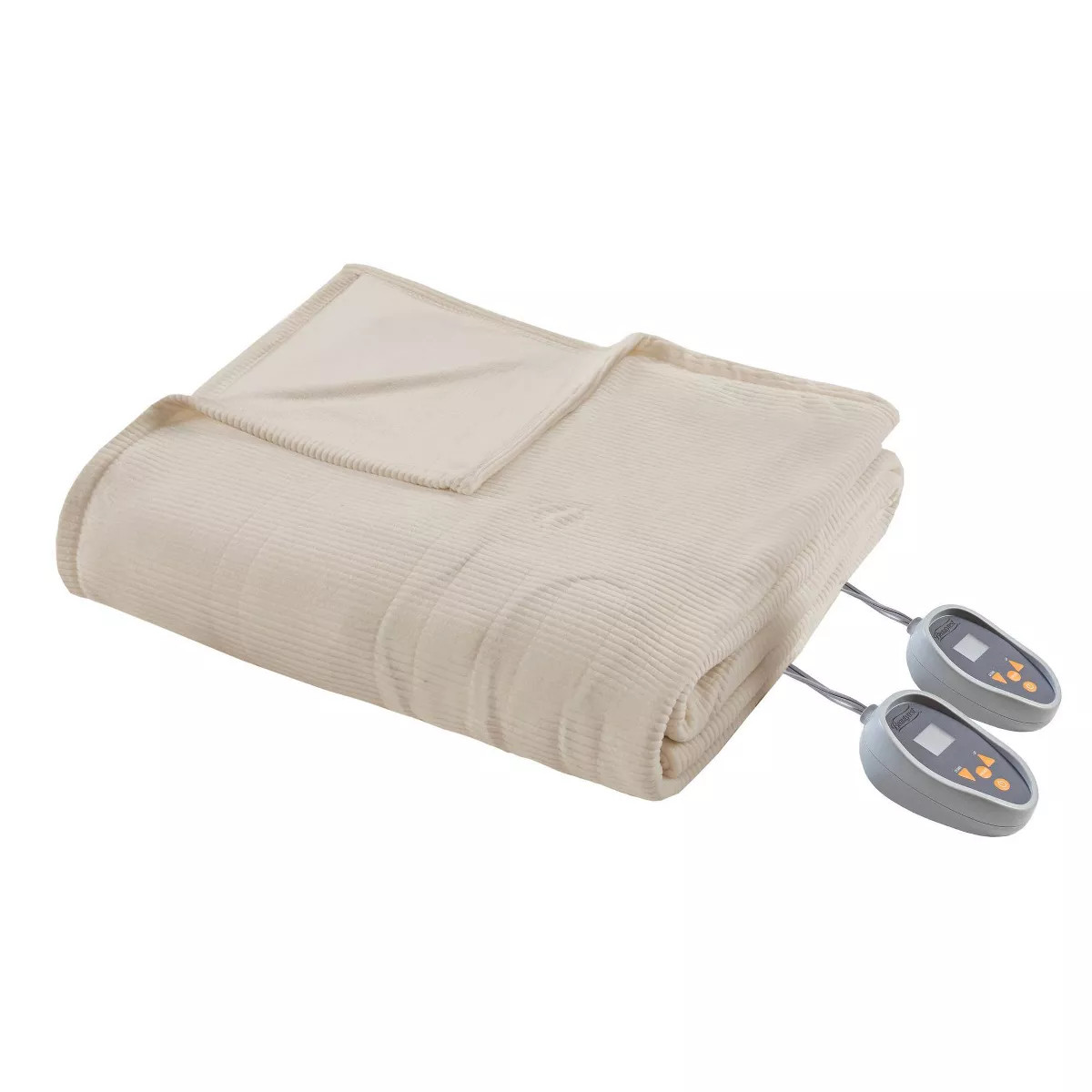 Knitted Electric Micro Fleece Bed Blanket - Beautyrest | Target