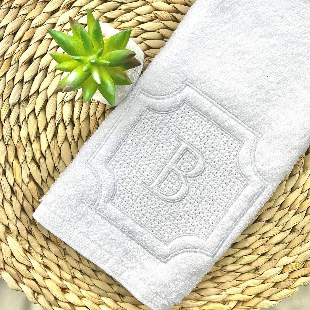 Custom Monogram Towel | Turkish Cotton | Hand Embroidered Towel - Etsy | Etsy (US)