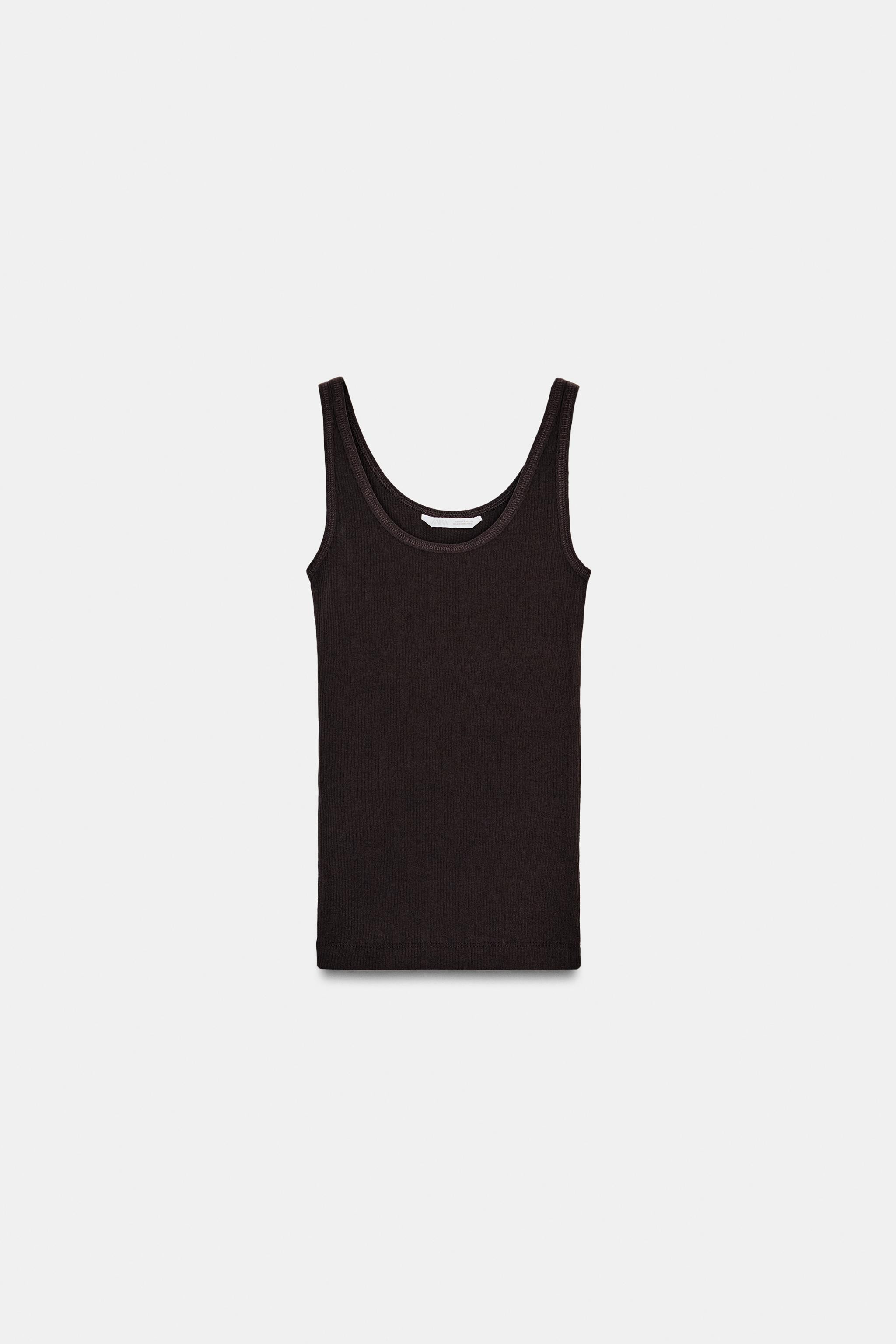 RUSTIC RIBBED TOP | Zara US