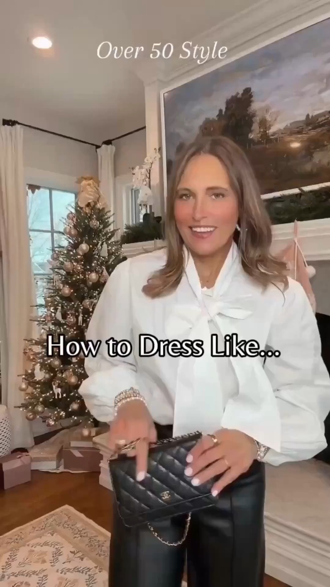 Want to channel timeless Coco Chanel vibes? Stick to a black and white palette, mix in textures or subtle patterns, and add dimension for a refined look. Finish with statement jewelry and pearls for that  classic touch.

#LTKOver40 #LTKMidsize #LTKSeasonal