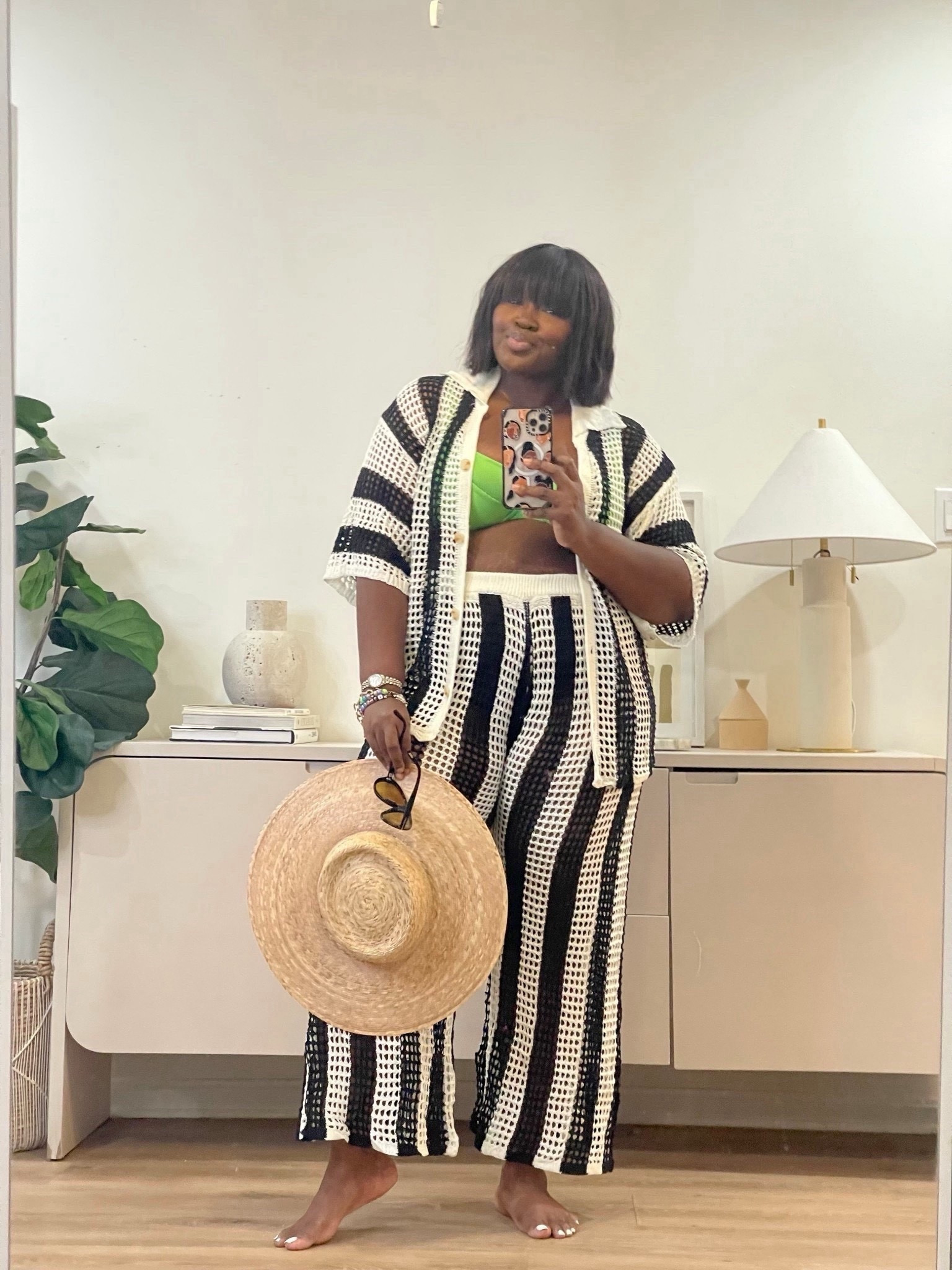 An easy vacation-ready crochet matching set perfect for beach days, travel, and summer nights. Comfortable, breathable, and effortlessly stylish. #VacationOutfit
#SummerMatchingSet
#ResortWear
#BeachOutfitIdeas
#PlusSizeFashion
#TravelOutfits
#CrochetSet
#SummerStyle
#EffortlessFashion
#LTKStyle

#LTKSeasonal #LTKMidsize #LTKootd