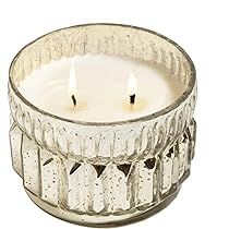 Hillhouse Naturals EVSGL-M1 Evergreen Seedling 2 Wick Candle in Mercury Glass, 9.5oz. | Amazon (US)