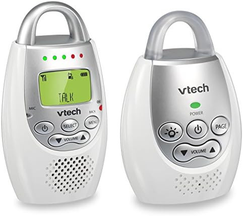 VTech DM221 Audio Baby Monitor with up to 1,000 ft of Range, Vibrating Sound-Alert, Talk Back Int... | Amazon (US)