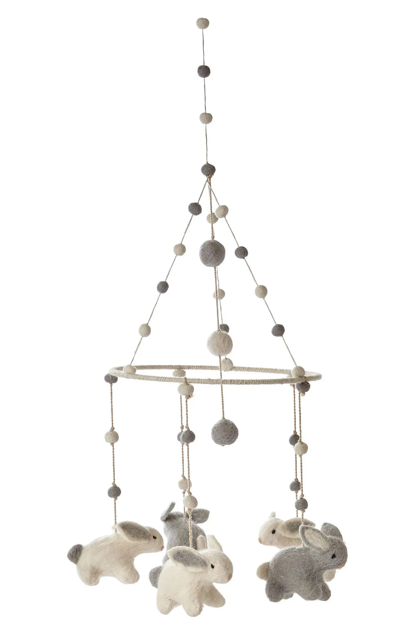 Pehr Bunny Hop Mobile in Grey at Nordstrom | Nordstrom
