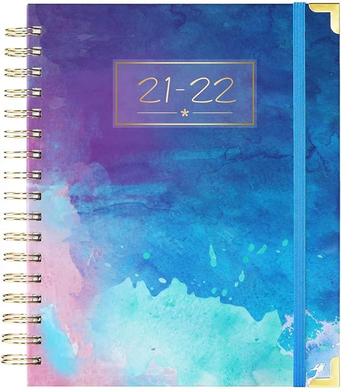 2021-2022 Planner - Academic Planner 2021-2022 Weekly & Monthly Planner,July 2021 - June 2022, Th... | Amazon (US)
