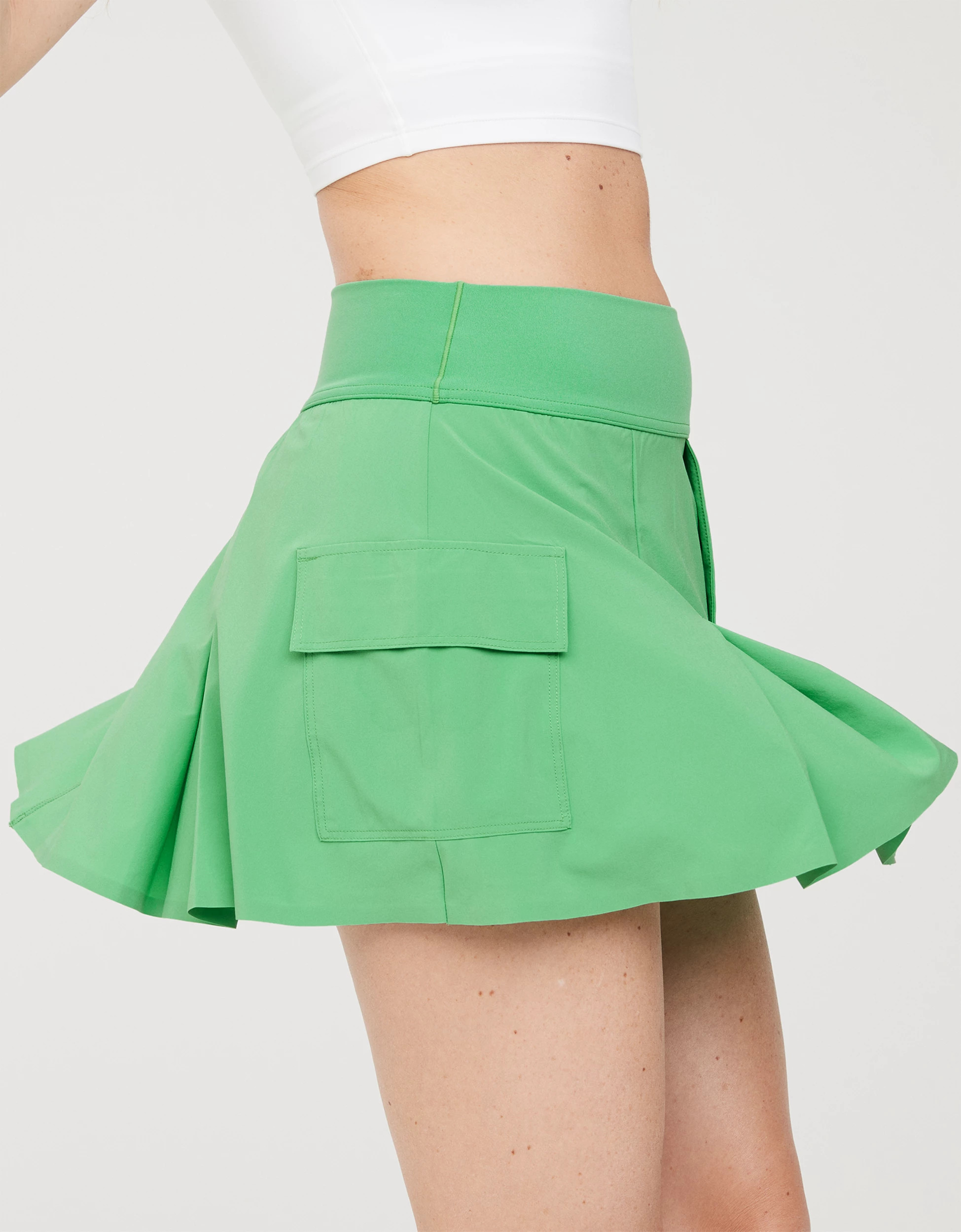 OFFLINE By Aerie Real Me Cargo Pleated Skort | Aerie