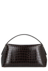 Totême T-Lock Embossed Top Handle Bag | Cettire Global