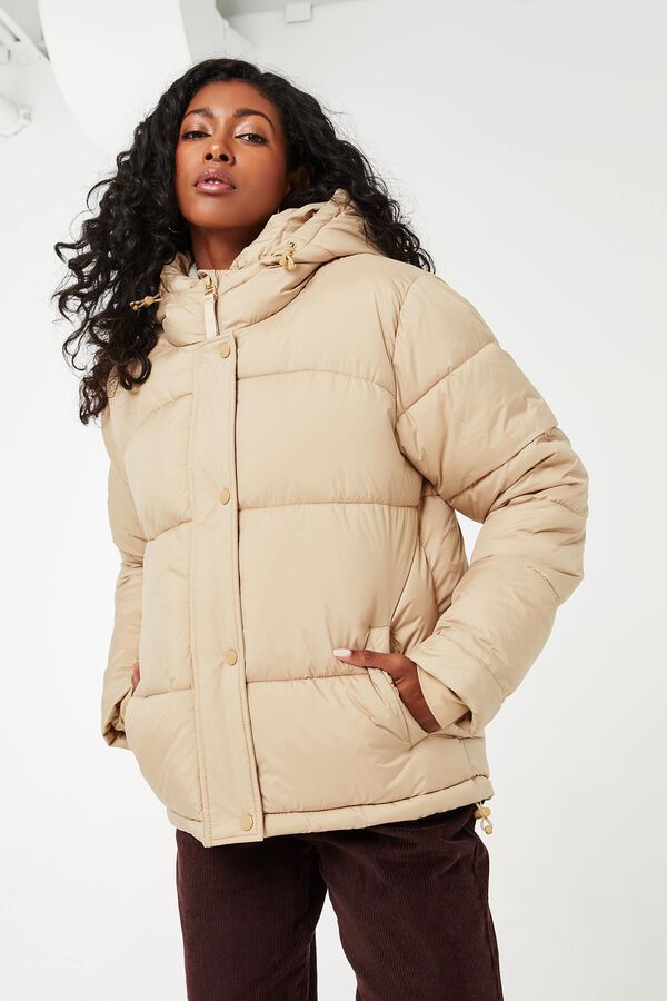 Short Hooded Puffer Jacket | Ardene