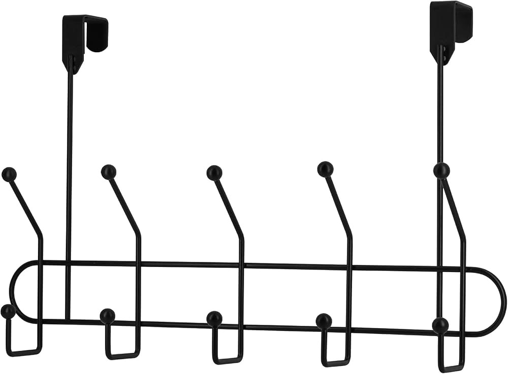 AMG Bath Collection Over Door Hooks | Over The Door Hanger Over Door Towel Racks for Bathroom (Ma... | Amazon (US)