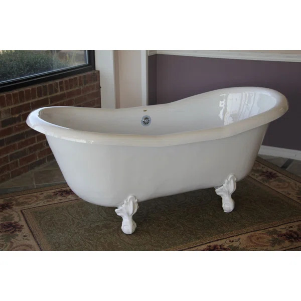 RDS551-P-NH Duchess 68'' x 30'' Freestanding Soaking Bathtub | Wayfair North America