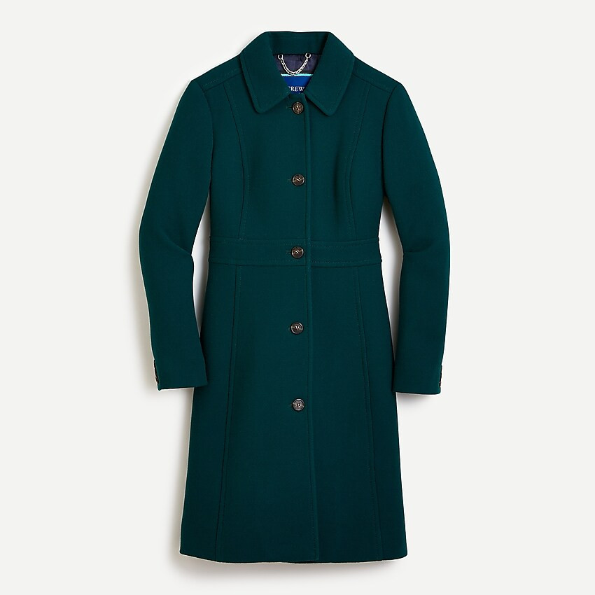 Classic day coat in Italian double-cloth wool with Thinsulate® | J. Crew US