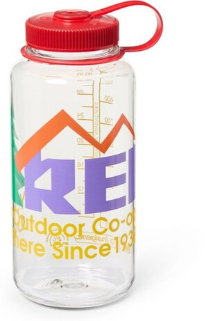 REI Co-op   Nalgene Sustain Graphic Wide-Mouth Water Bottle - 32 fl. oz. | REI