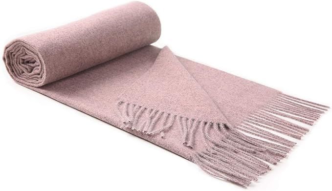 Lallier Womens Cashmere Scarf, Long Thick Soft Pashmina Wool Wraps Shawls | Amazon (UK)