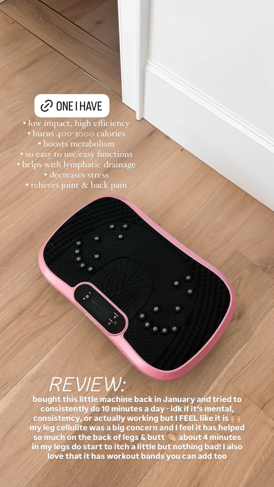 Vibration workout machine! 
Amazon find 🖤

#LTKGiftGuide #LTKActive #LTKFindsUnder100