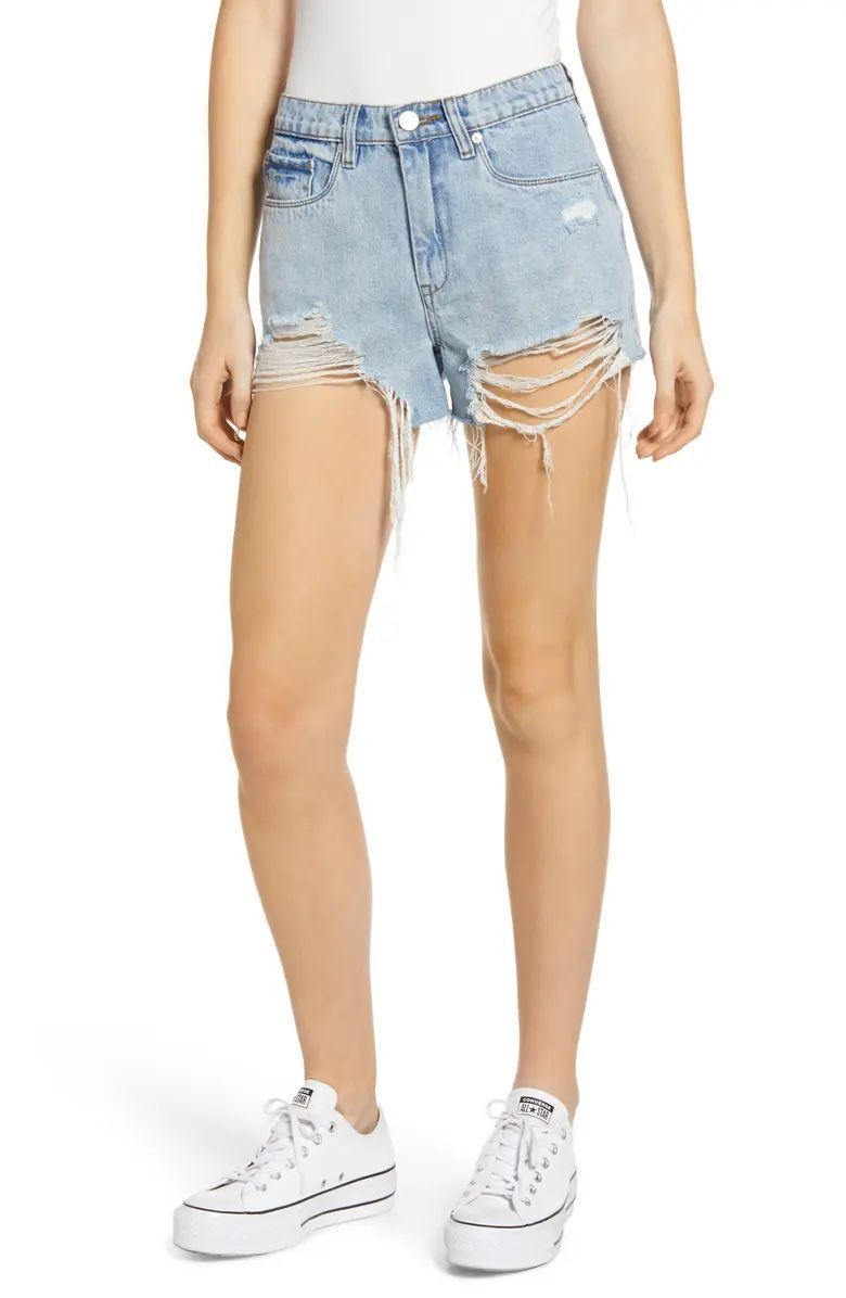 The Barrow Ripped Denim ShortsBLANKNYC | Nordstrom