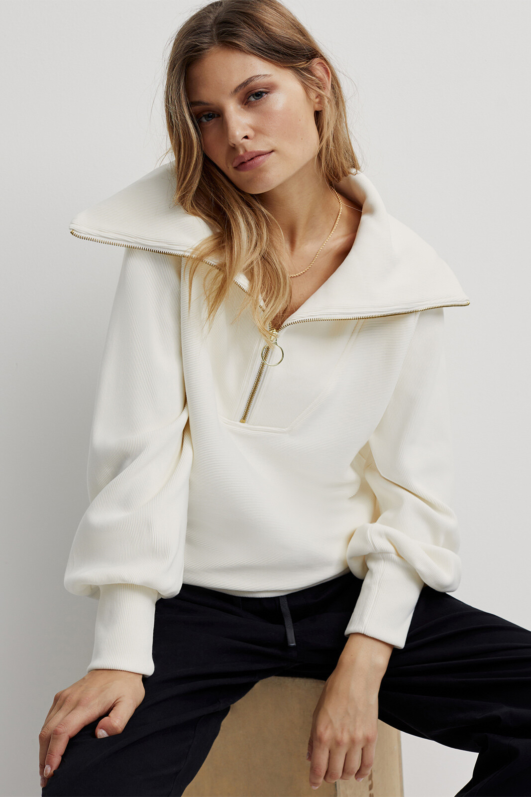 Vine Half Zip | Evereve