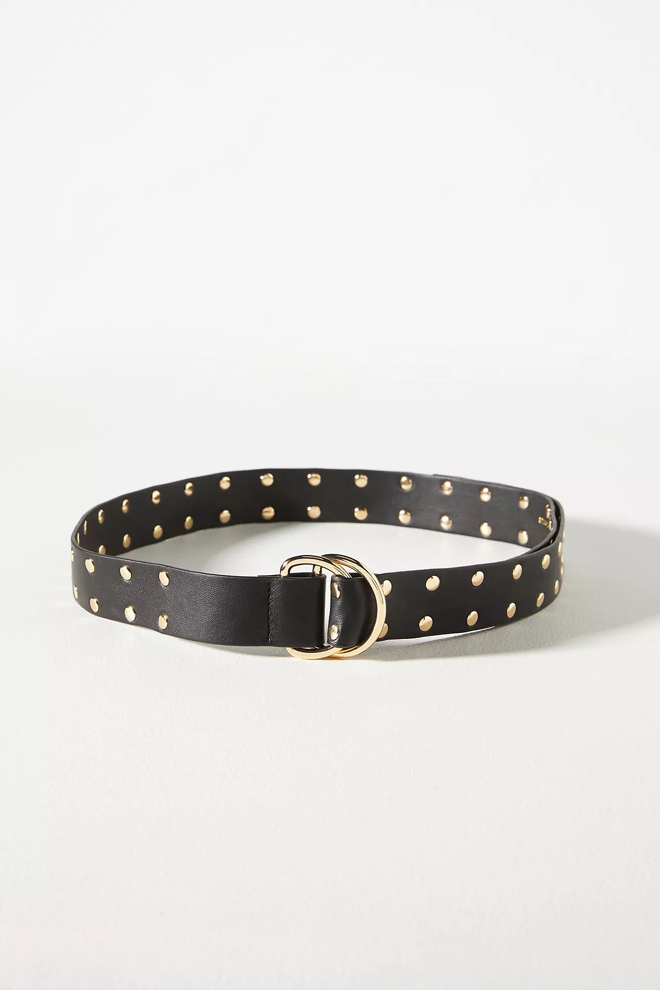 Faux-Leather Studded Belt | Anthropologie (US)