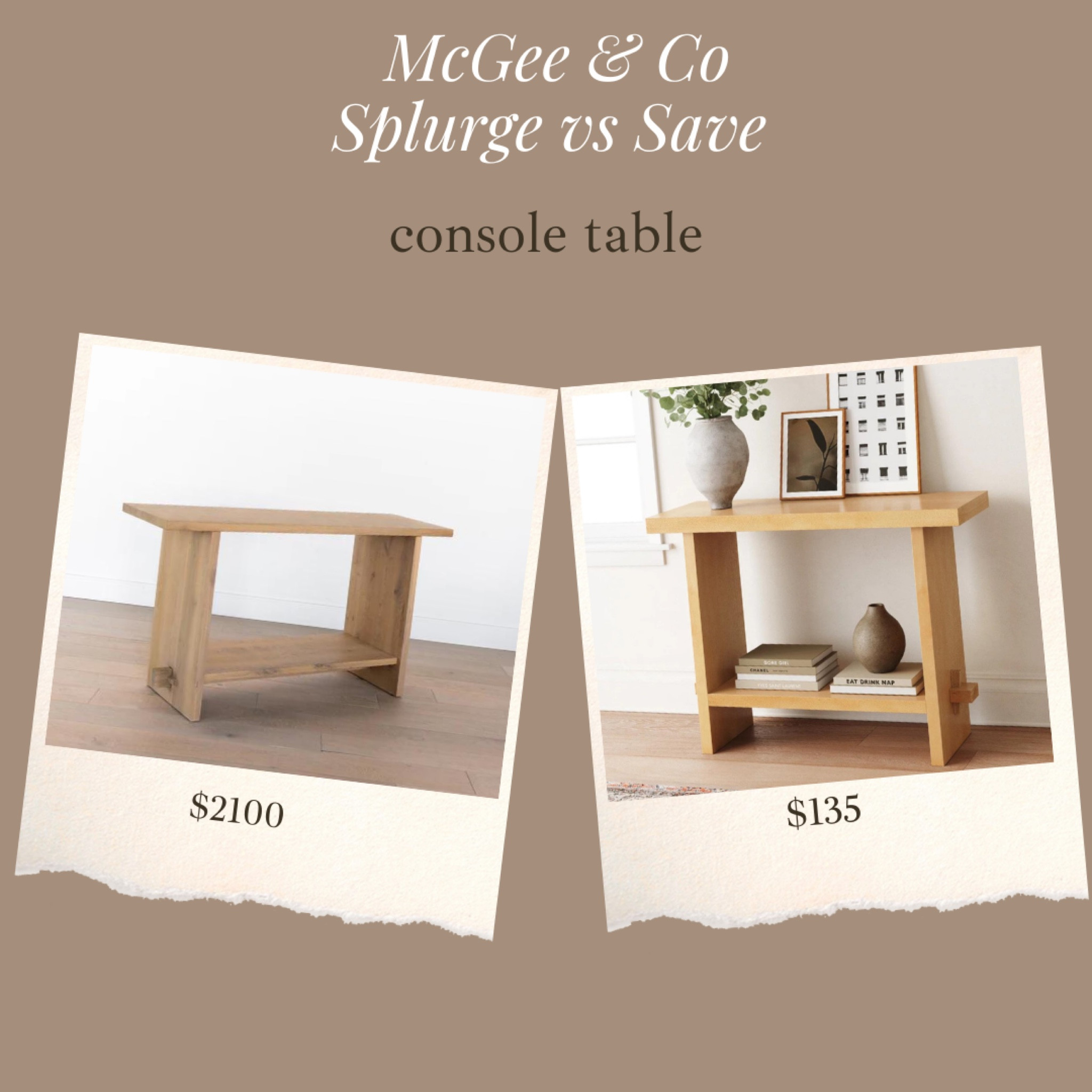 Gorgeous console table on sale for $135 once added to cart!! The shape reminds me so much of high end styles  

#LTKsalealert #LTKhome