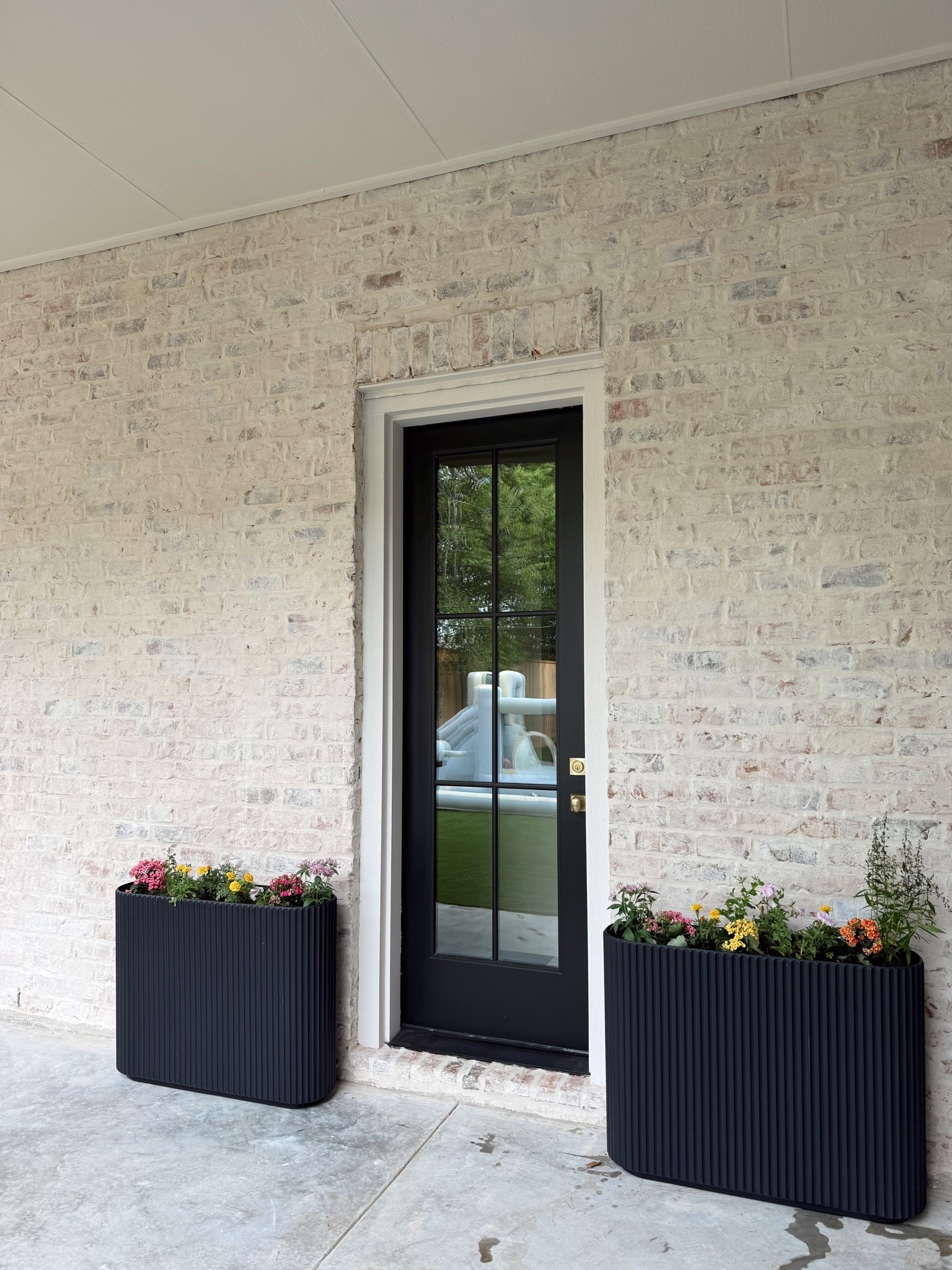 Our tall planters are from Veradek
