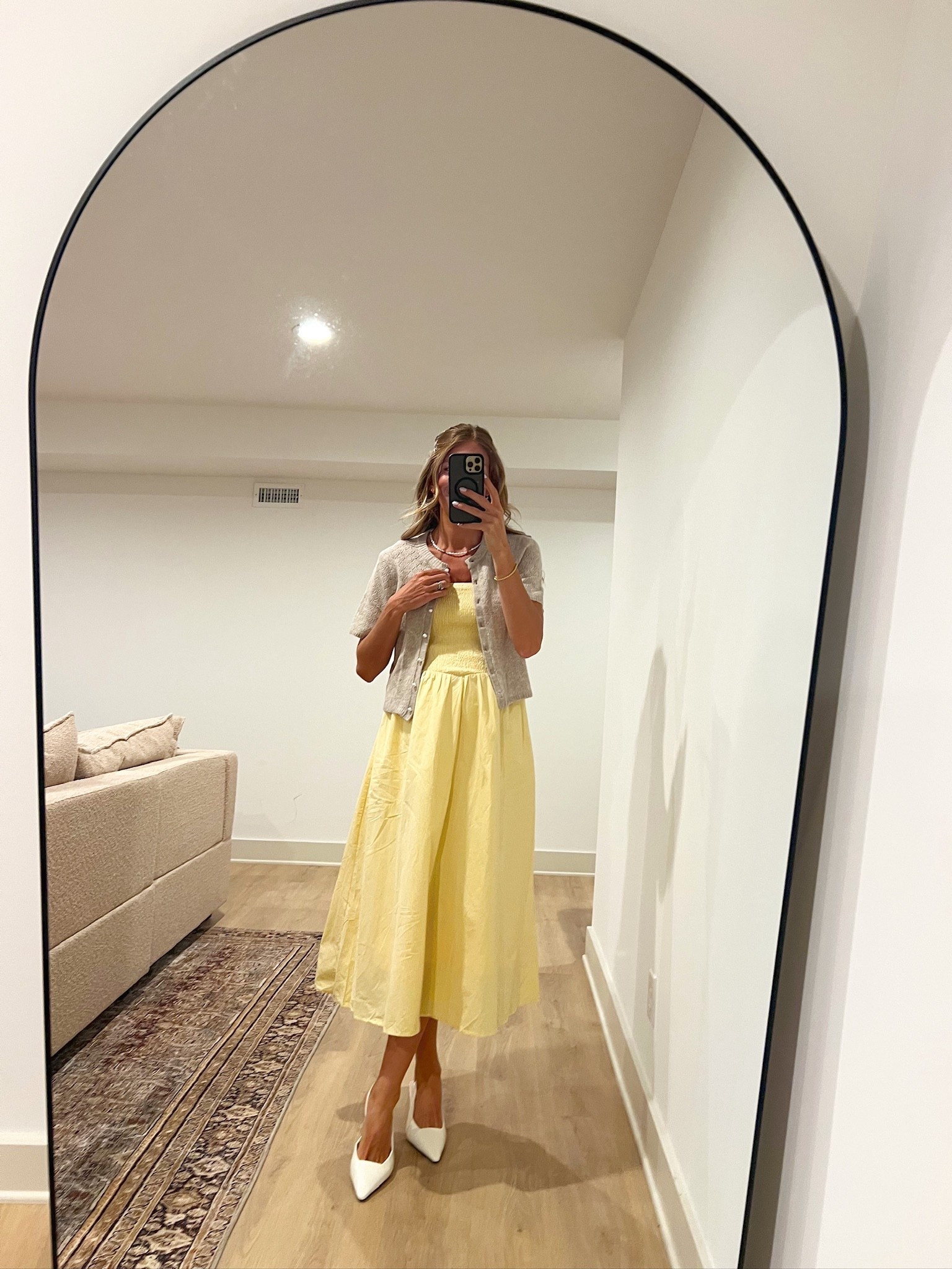 A yellow Easter dress just feels so fitting. Paired it with this cardigan for a little extra coverage with the straps, and it’s easy to take off once it warms up 💛

#LTKootd #LTKmomlife #LTKBump