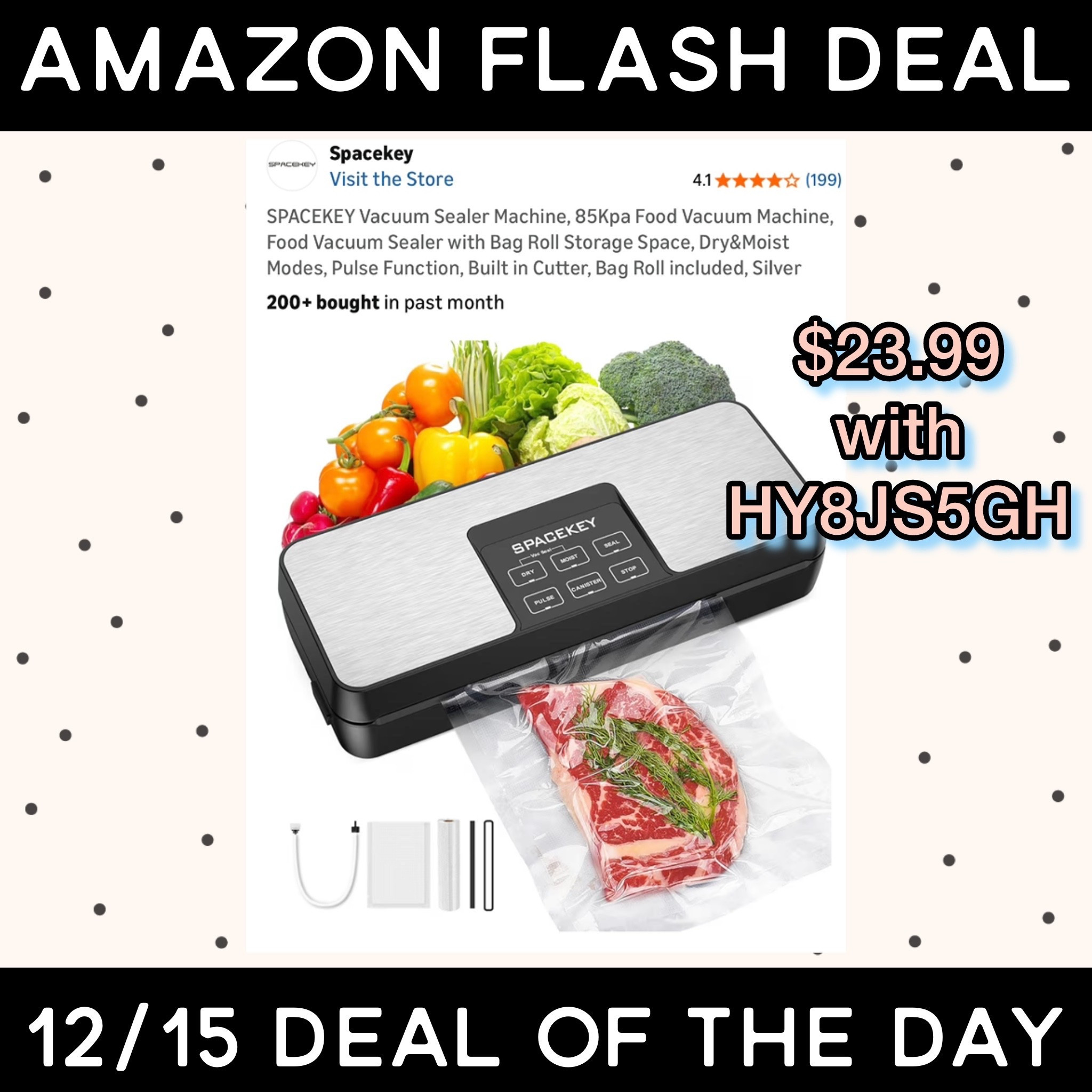 Vacuum sealer machine 

#LTKHome #LTKSaleAlert #LTKFindsUnder50