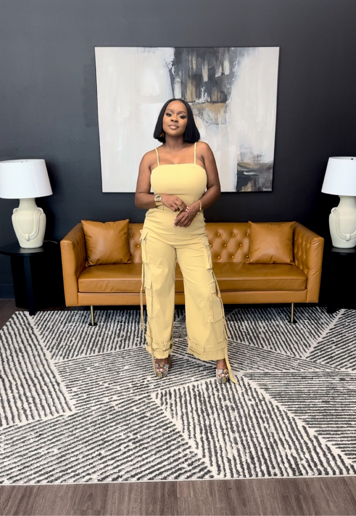 Cargo jumpsuit from Amazon wearing a size medium!

#LTKMidsize #LTKFindsUnder50 #LTKStyleTip