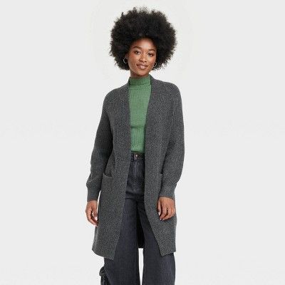 Women's Cashmere-Like Long Layering Cardigan - Universal Thread™ | Target
