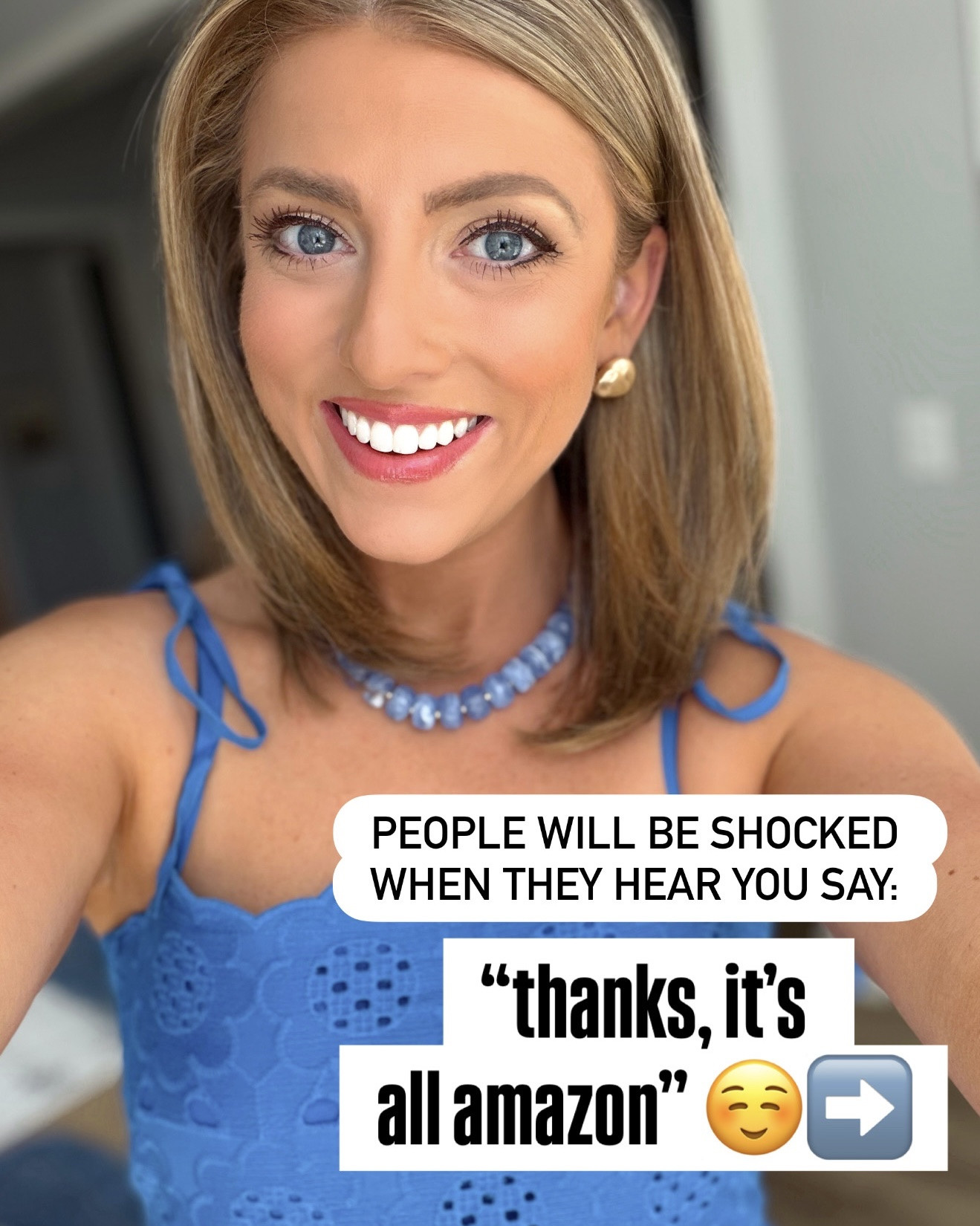 ✨ AMAZON FINDS THAT LOOK WAY MORE EXPENSIVE THAN THEY ARE ✨

Be prepared to get stopper and asked where it’s from. They’ll be shocked when you say, “Thanks, it’s all Amazon!” 😏

From the stunning blue eyelet dress that looks boutique-worthy, to the cutest Americana finds, statement beaded necklaces, crochet sandals, gingham sets, and summer-ready separates, this haul is packed with pieces that look designer-inspired without the designer price tag.

✔️ Trendy summer outfits
✔️ Americana fashion for Memorial Day & Fourth of July
✔️ Affordable vacation outfits
✔️ Statement accessories under budget
✔️ Comfortable sandals and everyday staples
✔️ Boutique-style finds delivered right to your door

I’m especially obsessed with the eyelet details, gingham prints, embroidered tees, and colorful beaded necklaces that instantly elevate even the simplest outfit. These are the kinds of Amazon fashion finds that make getting dressed so much fun!

Which look is your favorite? ❤️🤍💙

#AmazonFashion #AmazonFinds #AmazonStyle #SummerFashion #AffordableFashion #AmericanaStyle #FourthOfJulyOutfits #MemorialDayStyle #VacationOutfits #OOTD #FashionOver30 #SummerOutfits #AmazonHaul #BudgetFriendlyFashion #FashionFinds #PatrioticStyle #RedWhiteAndBlue #AffordableStyle #AmazonMustHaves #WomenFashion

#LTKootd #LTKPetite