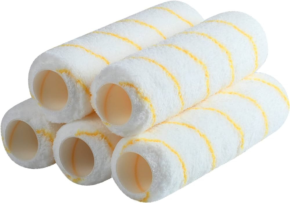 Bates- Paint Roller Covers, 9" Roller Covers, Pack of 5, Covers for Paint Rollers, Naps for Paint... | Amazon (US)