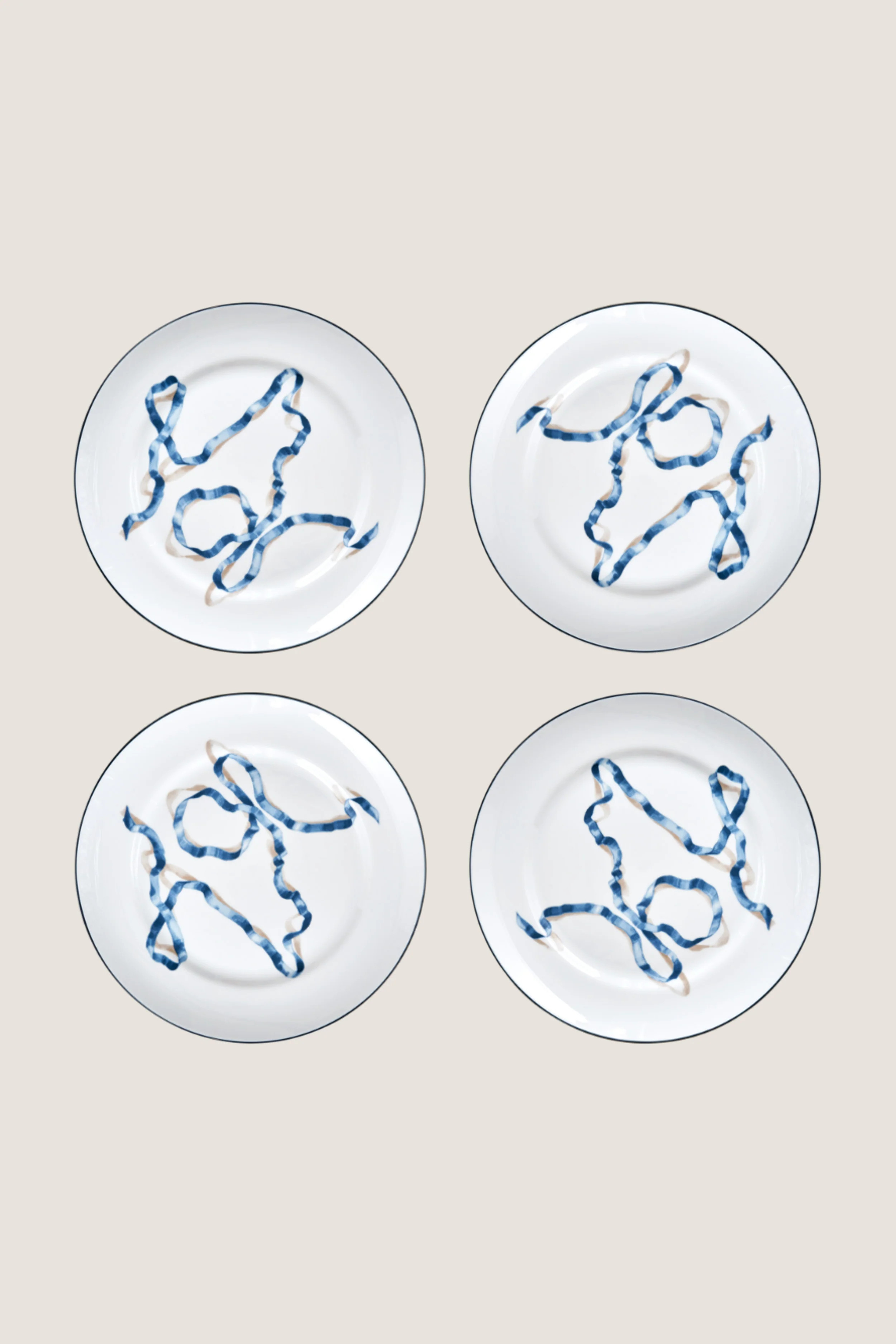 Blue Ribbon Dinner Plates (Set of 4) | Tuckernuck (US)