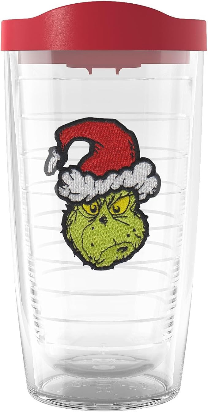 Tervis Dr. Seuss - Grinch Grinchy Claus Made in USA Double Walled Insulated Tumbler Travel Cup Ke... | Amazon (US)