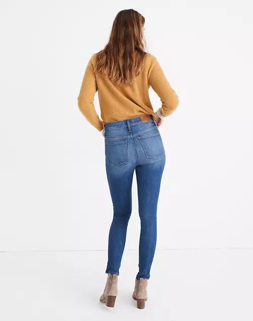 9" Mid-Rise Skinny Jeans in Pendale Wash | Madewell