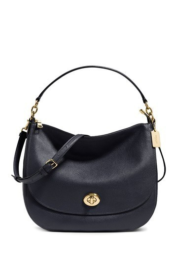 Turnlock Leather Hobo Bag | Nordstrom Rack