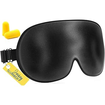 100% Silk Sleep Mask for A Full Night's Sleep | Comfortable & Super Soft Eye Mask with Adjustable... | Amazon (US)