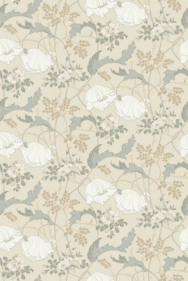 Magnolia Home Gwendolyn Peel-and-Stick Floral Wallpaper | Anthropologie (US)